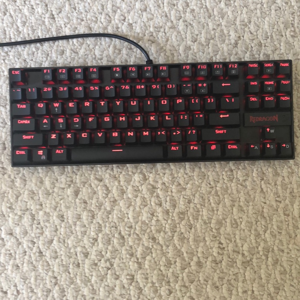 Red Dragon Mechanical Keyboard